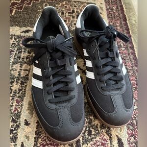 adidas Velosamba Cycling Black and White Shoes (W 7.5 / M 6.5)
